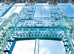 UV-cured adhesives for glass bonding