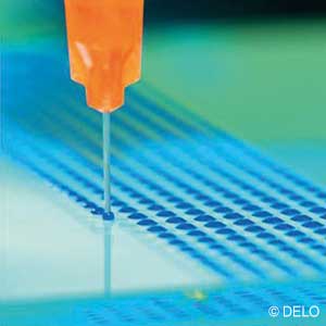 Basic Adhesive Types being dispensed