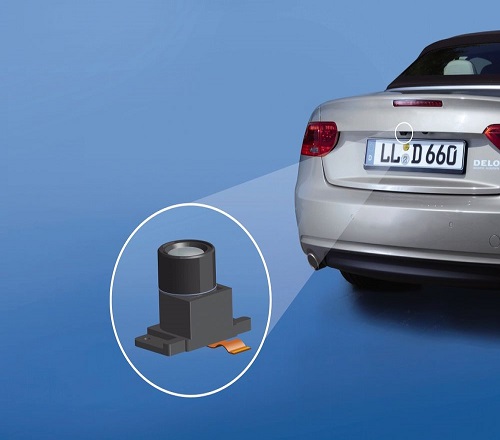 Example usage of Adhesives in Automotive applications used to assemble Rear-View Camera Modules