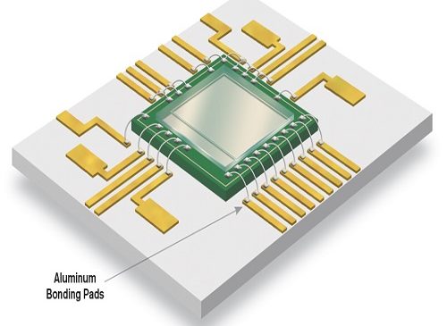 Aluminium Bond Pads-1 Wire Bondable Thin Film Circuits