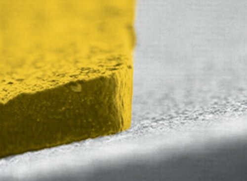 Ion Beam Milled-2 Ion Beam Milled Deposited Au Layer on Thin Film Ceramic