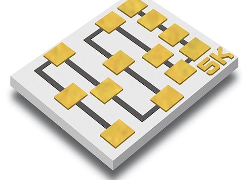 Resistor Network 1-2 Thin Film Deposited Resistors for RF Applications