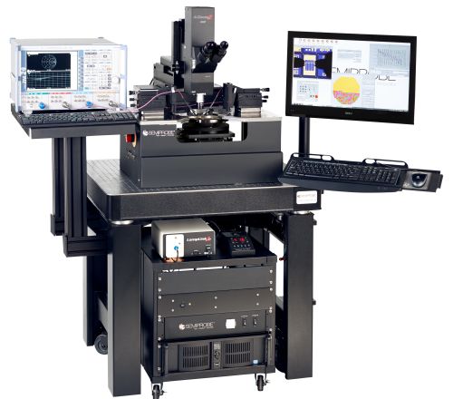 200mm_Triaxial_HF_Wafer_Probe_Equipment Triaxial HF-RF Semiconductor Wafer Probe Test Equipment
