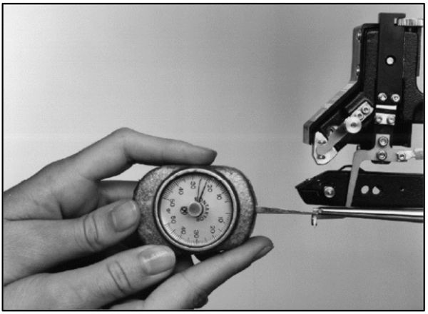 Measuring the Bond Force on K&S or MPP 4500 Manual Wire Bonders