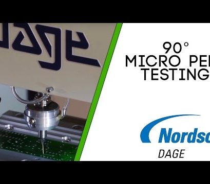 Nordson DAGE 90° Micro Peel Testing of PCB Tracks
