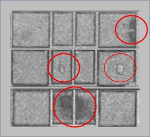 Scanning Acoustic Microscropy of Sinter Materials