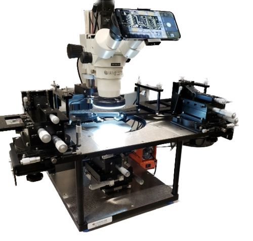 High Frequency Manual Probe Station - SemiProbe LAB Assistant