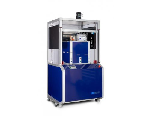 Vacuum-Processing-Oven-VPO-300-H2 VPO-300 Vacuum Process Oven, integrated in a hood with pump and universal heat exchanger.