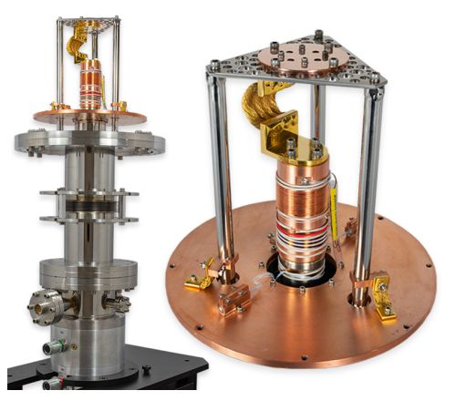 Cryostat for Ion Gun Cooling by ARS