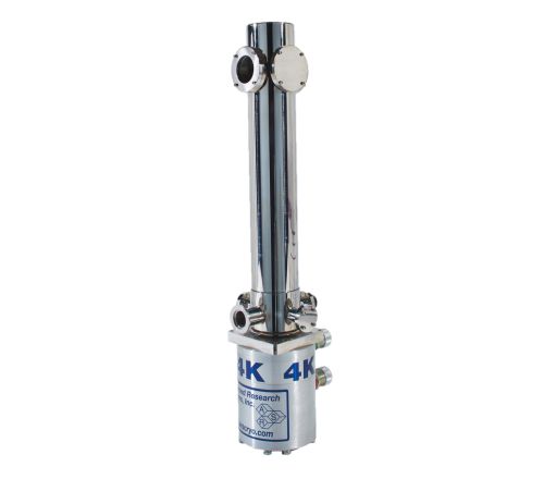 Large Sample Cryostat for Optical Spectroscopy and other applications