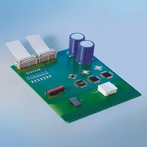 PCB with integrated magnet secured with DELO adhesive