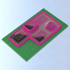 Dam & Fill Adhesive Encapsulation